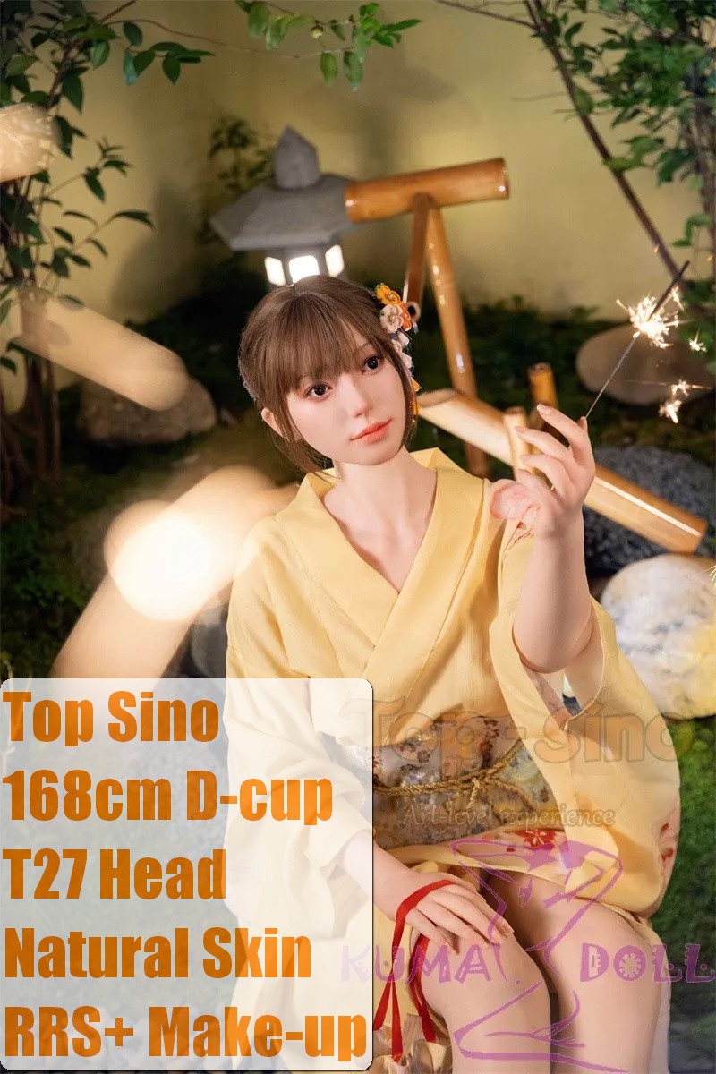 Full Silicone Love doll Top Sino Doll 168cm D-cup T27 Minai RRS+Makeup selectable