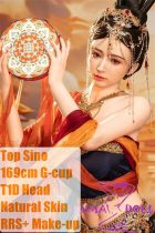 Top Sino Love Doll 169cm G-cup T1D MiYou head RRS+ Makeup selectable  Flying Apsaras