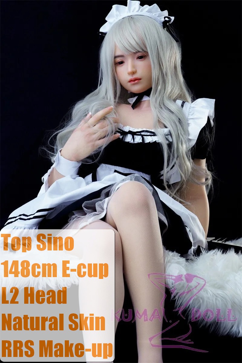Top Sino Doll & Level-D combo Full Silicone Sex Doll 148cm/4ft8 E-cup Madoromi Head RRS Makeup Selectable