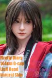 Firefly Diary 164cm G-cup Jiuchuan Head Full Silicone Sex Doll With Body Make-up Camping