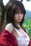 Firefly Diary 164cm G-cup Jiuchuan Head Full Silicone Sex Doll With Body Make-up Camping