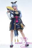 [Body Discontinued] Firefly Diary 165cm C-cup Liuli Head Full Silicone Sex Doll With Body Make-up Cosplay Kamisato Ayaka from Genshin