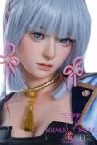 [Body Discontinued] Firefly Diary 165cm C-cup Liuli Head Full Silicone Sex Doll With Body Make-up Cosplay Kamisato Ayaka from Genshin