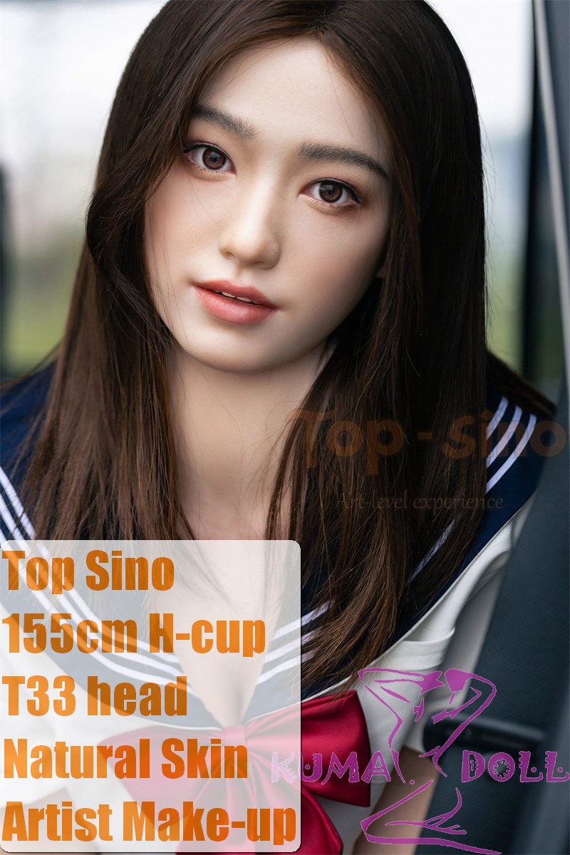 【Artist Makeup 】Top Sino Love Doll 155cm H-cup T33 Migao head Artist Makeup Head RRS+ Makeup selectable