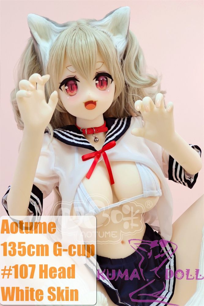 sex doll 135cm Aotume doll TPE sex doll 135cm G-cup #56 head Open mouth version New  released