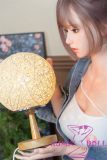 SHEDOLL Lolita type #34江小婉（Jiangxiaowan） head 165cm/5ft4 E-cup head love doll body material customizable  in Denim Jacket