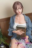 SHEDOLL Lolita type #34江小婉（Jiangxiaowan） head 165cm/5ft4 E-cup head love doll body material customizable  in Denim Jacket