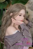 SHEDOLL Lolita type #34江小婉（Jiangxiaowan） head 165cm/5ft4 E-cup head love doll body material customizable in Thin Knitted Jacket