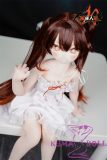 [Discontinued] MOZU DOLL 85cm Hutao Soft vinyl head from Genshin Impact with light weight TPE body easy to store and use White Dress