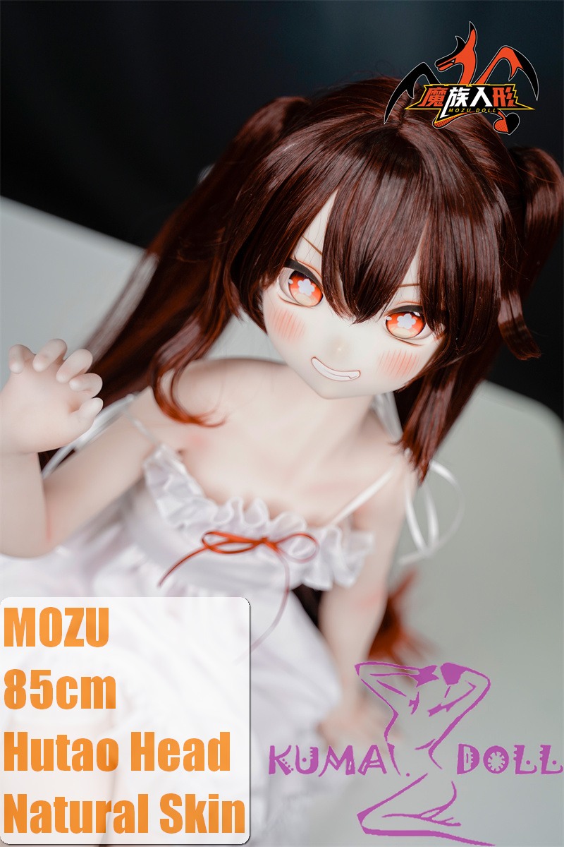 [Discontinued] MOZU DOLL 85cm Hutao Soft vinyl head from Genshin Impact with light weight TPE body easy to store and use White Dress