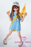 MLW doll Loli Sex Doll 126cm/4ft1 AA-cup W3 Hard Silicone material head with TPE body COSPLAY Platelet Plush Doll from Cells at Work