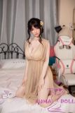 Real Girl Doll 159cm/5ft2 E-Cup Sex Doll Silicone C18 head+TPE body(material selectable) in Nude Sequin Dress
