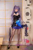 Real Girl Doll 159cm/5ft2 E-Cup Sex Doll Silicone C5 head+TPE body(material selectable)  with Purple Hair