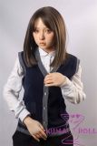 MLW doll Full Silicone Loli Love doll 148cm B-cup Yuna head Face Makeup Selectable in School Uniform