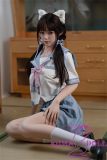 Real Girl Doll 168cm/5ft5 D-Cup Sex Doll Silicone head C16+TPE body(material selectable) in School Uniform