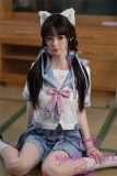 Real Girl Doll 168cm/5ft5 D-Cup Sex Doll Silicone head C16+TPE body(material selectable) in School Uniform
