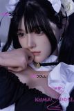FUDOLL Full Silicone love doll 165cm F-cup #32 head  in Maid Outfit