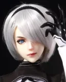 Mini doll Full silicone 72cm/2ft4 with N2 head only 3.5kg easy to hide and use