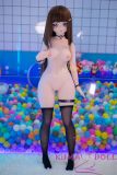 WM Doll  Sex Doll Anime Y011 140cm B-Cup plastic head TPE Material Body