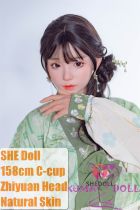 SHEDOLL Lolita type 158cm/5ft2 C-cup #26芷沅（Zhiyuan） head love doll body material customizable