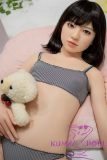 J-cute doll 133cm AA-cup AGD19 head sex doll full silicone material