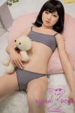 J-cute doll 133cm AA-cup AGD19 head sex doll full silicone material