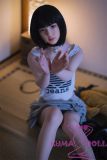 AXB Doll Full Silicone Material Love Doll 142cm A-cup with GD09 Head  realistic body makeup