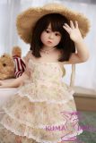 AXB Doll 88cm  AA-cup GA01 Head with realistic body makeup TPE head+TPE body