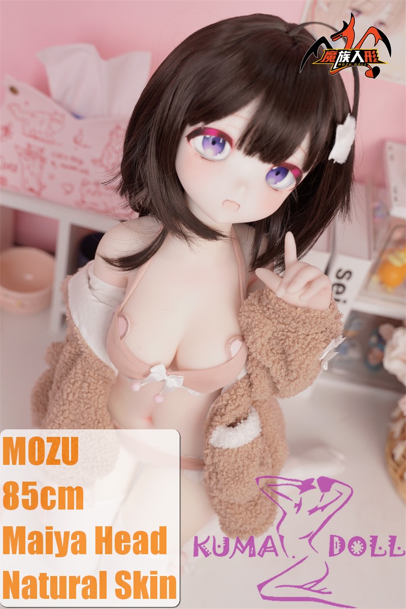 MOZU DOLL 85cm Maiya Soft vinyl head  with light weight TPE body easy to store and use (body material selectable) Bear Girl
