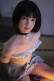 AXB Doll Full Silicone Material Love Doll 142cm A-cup with GD09 Head  realistic body makeup