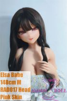 Elsa Babe 148cm M 吉良由美子 Kira Yumiko RAD017 Head Full Silicone Life Size Anime Sex Doll