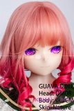 Guavadoll 145cm B-cup head DM08 head Vinyl (PVC) head + TPE body 1:1 life-size love doll Pink Hair