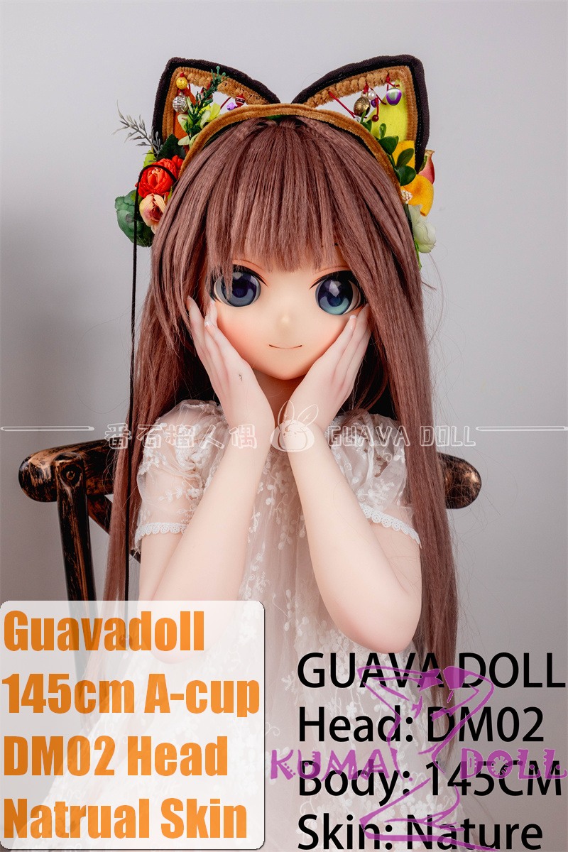 Guavadoll 145cm A-cup head DM02 head Vinyl (PVC) head + TPE body 1:1 life-size love doll