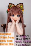 Guavadoll 145cm A-cup head DM02 head Vinyl (PVC) head + TPE body 1:1 life-size love doll