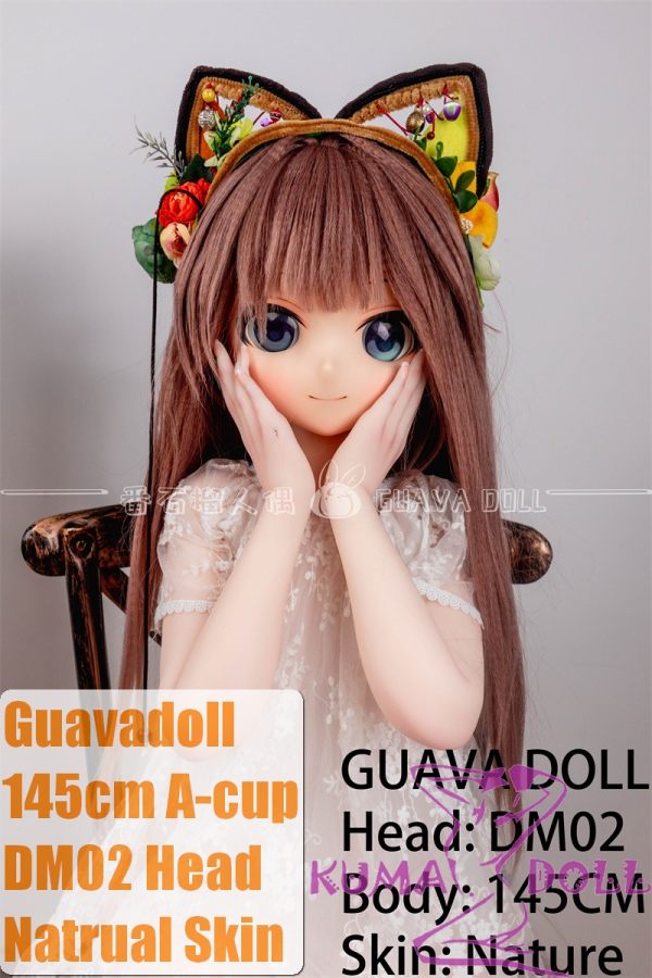 Guavadoll 145cm A-cup head DM02 head Vinyl (PVC) head + TPE body 1:1 life-size love doll