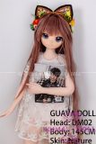 Guavadoll 145cm A-cup head DM02 head Vinyl (PVC) head + TPE body 1:1 life-size love doll