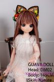 Guavadoll 145cm A-cup head DM02 head Vinyl (PVC) head + TPE body 1:1 life-size love doll