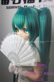 GUAVADOLL Anime Doll Soft vinyl head+TPE body 136cm DM02 head COSPLAY Hatsune Miku