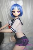 Guavadoll  147cm D-cup head DM02 head Vinyl (PVC) head + TPE body 1:1 life-size love doll Blue Hair