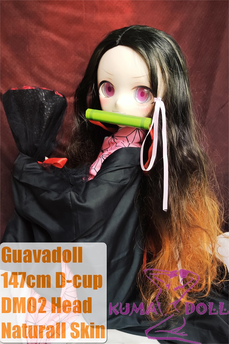 Guavadoll  147cm D-cup head DM02 head Vinyl (PVC) head + TPE body 1:1 life-size love doll Cosplay Nezuko from Demon Slayer
