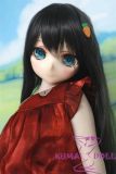 GUAVADOLL Anime Doll Soft vinyl head+TPE body 136cm DM02 head in Red Velvet Dress