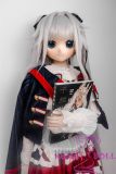 Guavadoll 145cm B-cup head DM02 head Vinyl (PVC) head + TPE body 1:1 life-size love doll with White Hair