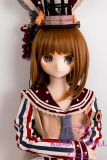 Guavadoll  150cm A-cup head DM02 head Vinyl (PVC) head + TPE body 1:1 life-size love doll with Orange Hair