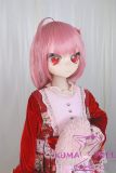 GUAVADOLL Anime Doll Soft vinyl head+TPE body 132cm DM02 head Pink Hair