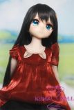 GUAVADOLL Anime Doll Soft vinyl head+TPE body 136cm DM02 head in Red Velvet Dress