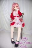 GUAVADOLL Anime Doll Soft vinyl head+TPE body 132cm DM02 head Pink Hair