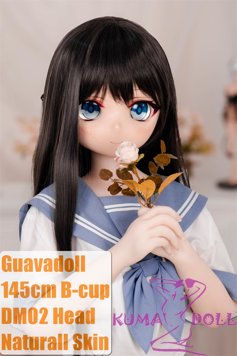 Guavadoll 145cm B-cup head DM02 head Vinyl (PVC) head + TPE body 1:1 life-size love doll in Blue Sailor Uniform