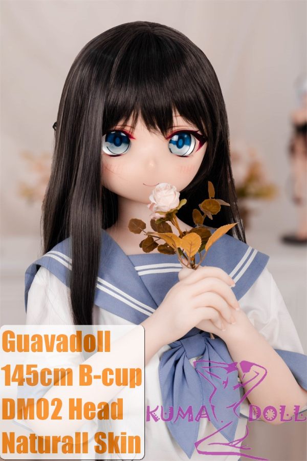 Guavadoll 145cm B-cup head DM02 head Vinyl (PVC) head + TPE body 1:1 life-size love doll in Blue Sailor Uniform