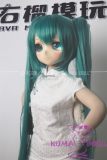 GUAVADOLL Anime Doll Soft vinyl head+TPE body 136cm DM02 head COSPLAY Hatsune Miku