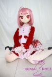 GUAVADOLL Anime Doll Soft vinyl head+TPE body 132cm DM02 head Pink Hair